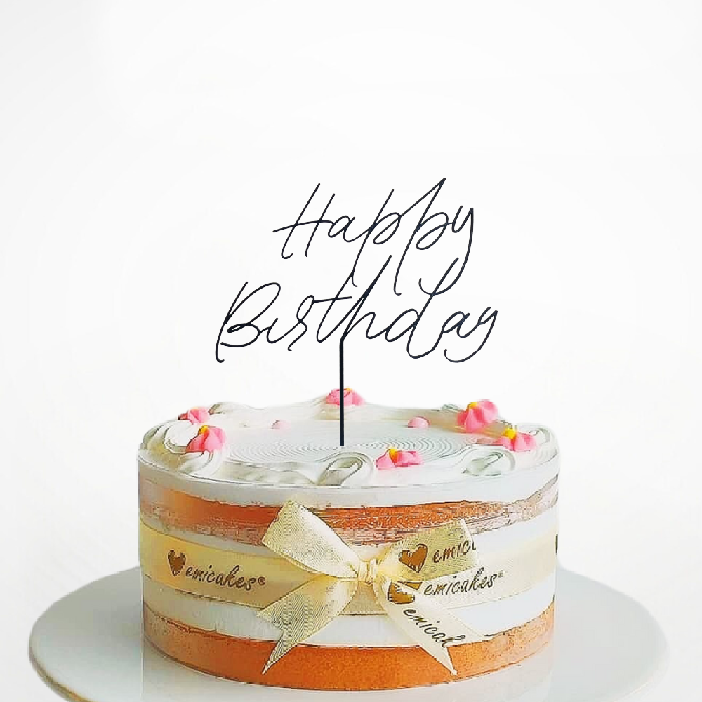 Happy Birthday Topper