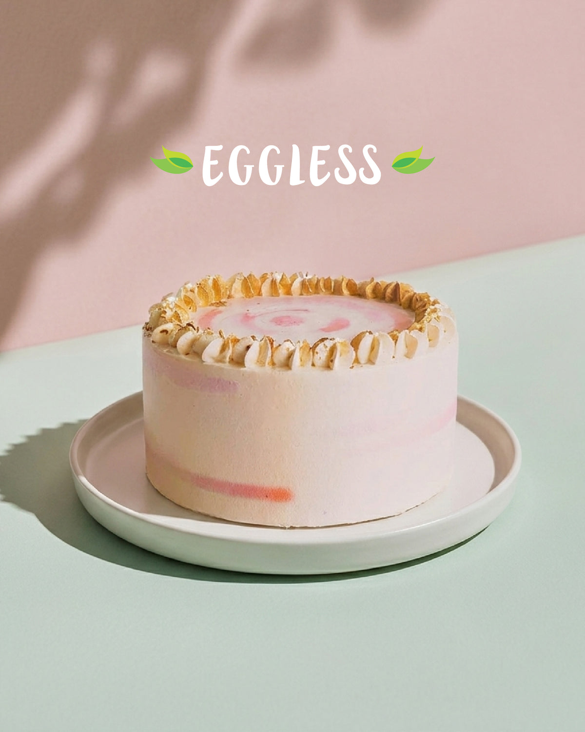 Eggless Earl Grey Lychee