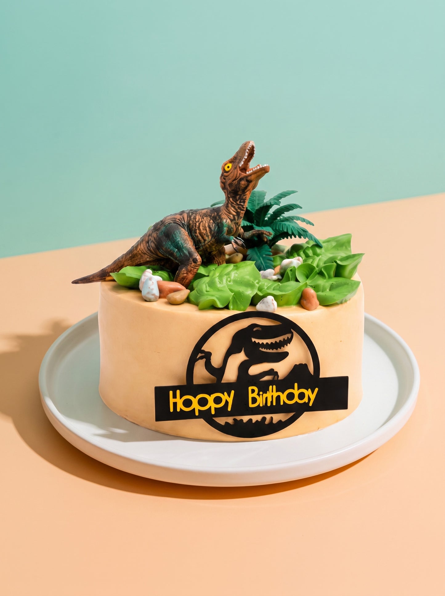 Jurassic Park Dinosaur Cake
