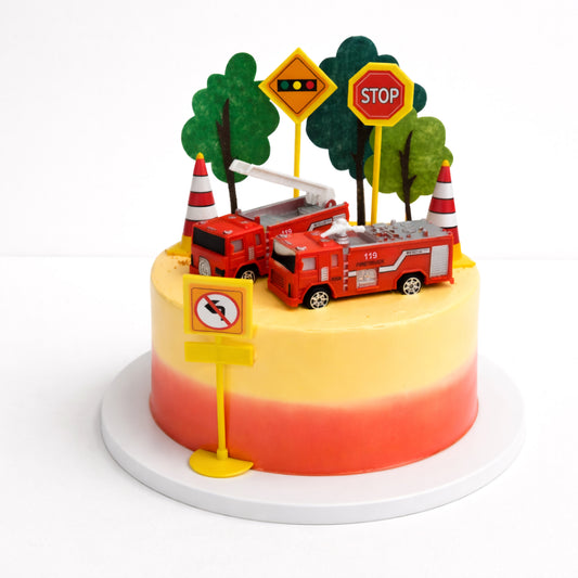 Fire Engine Truck Cake