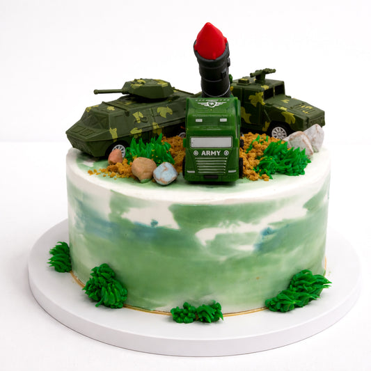 Army Tank Cake