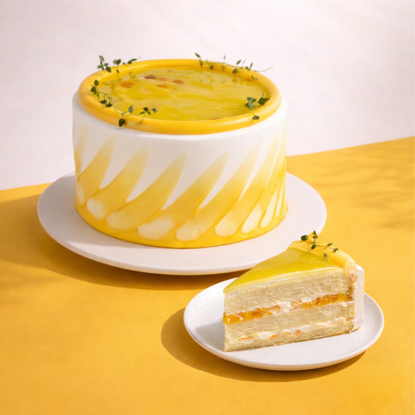 Eggless Tropical Mango Bliss