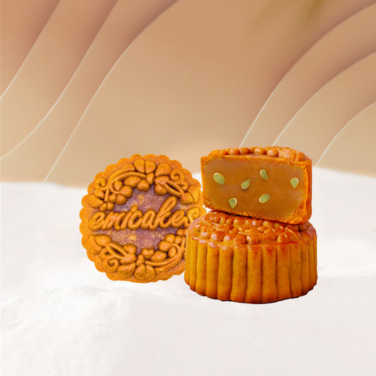 Baked Melon Seeds Mooncakes
