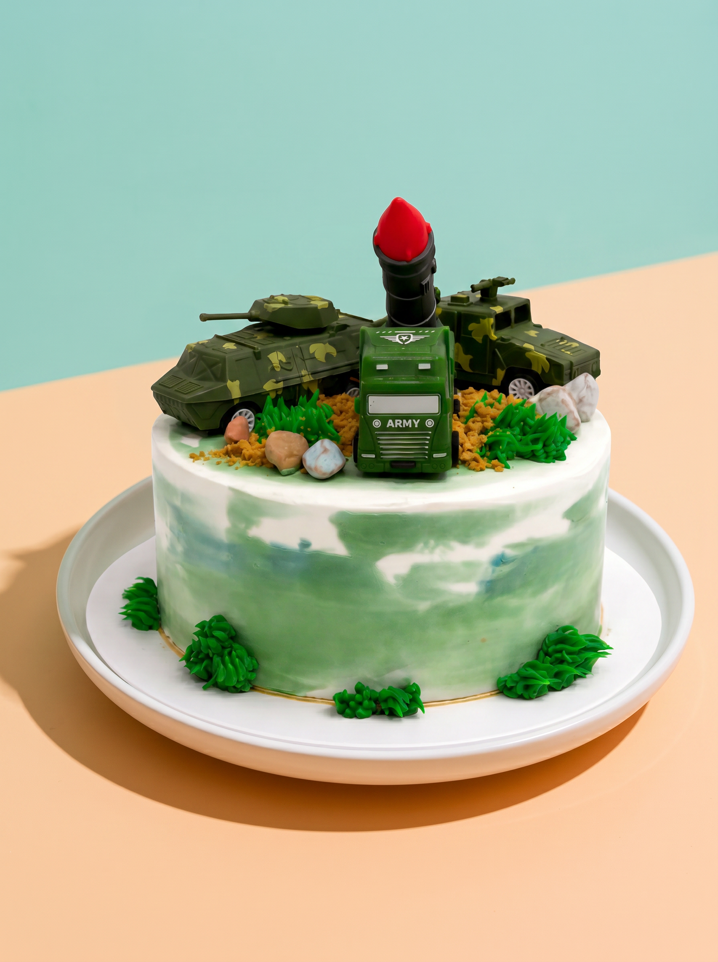 Army Tank Cake
