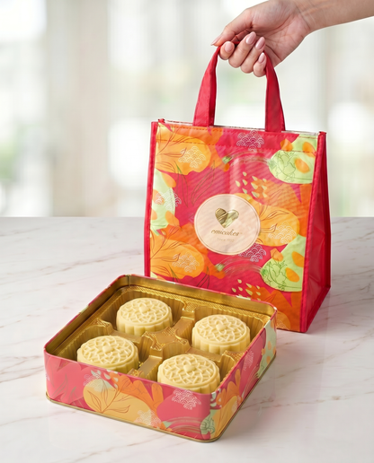 Premium D24 Durian Mooncakes (Box Of 4)