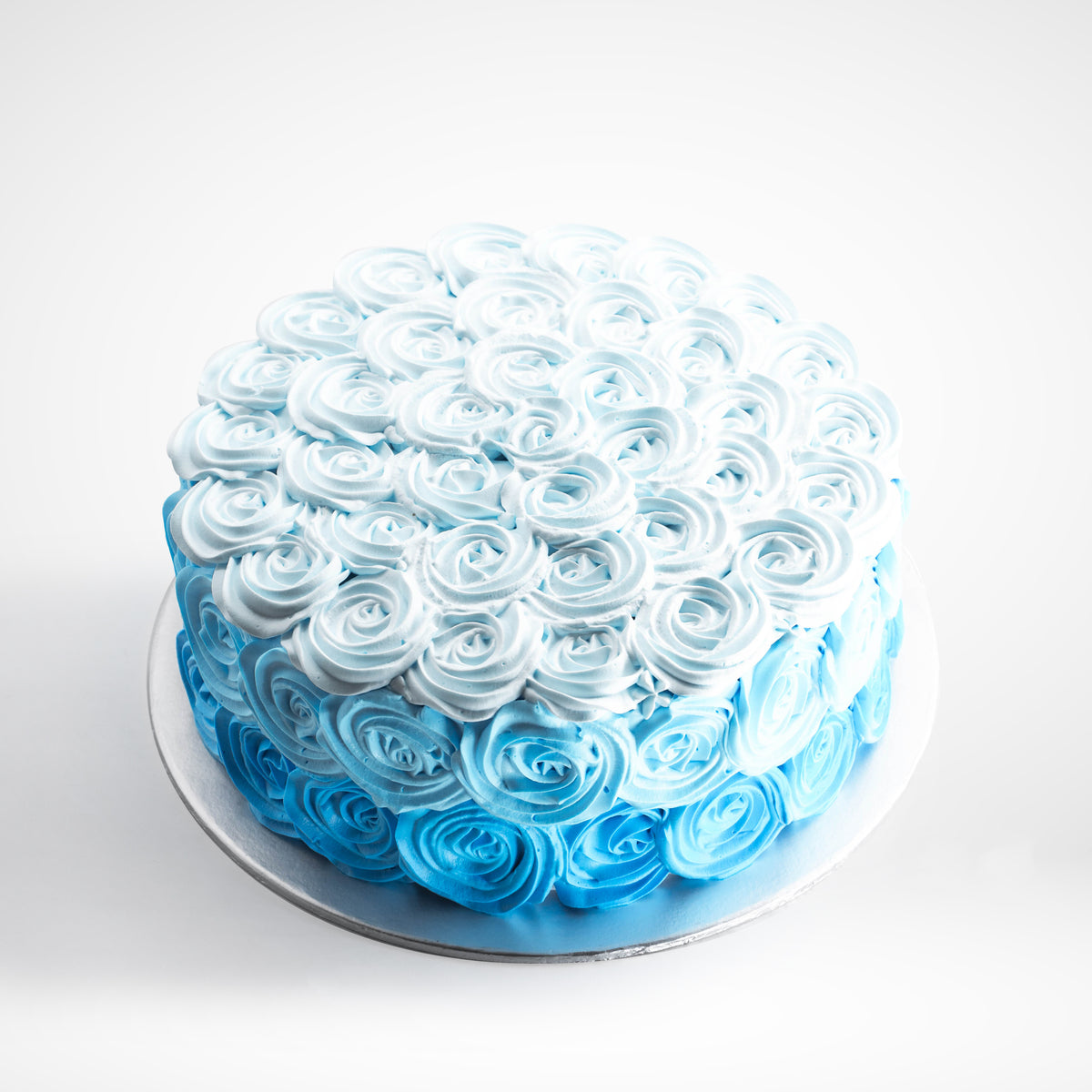 Blue Ombre Rose – Emicakes