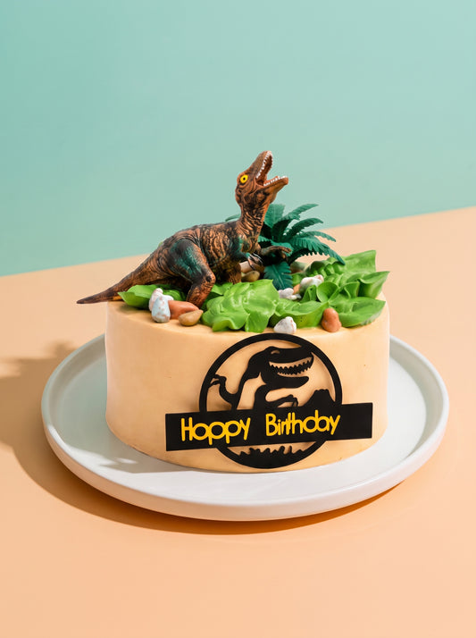 Jurassic Park Dinosaur Cake