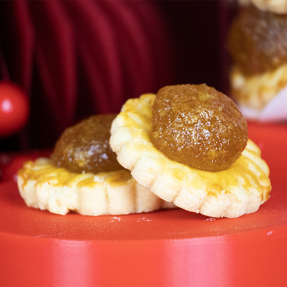 Open Face Pineapple Tarts