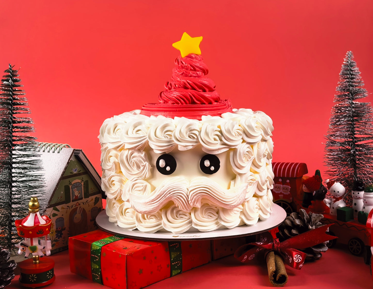 Santa’s Joy Cake (Choose Your Own Flavour)